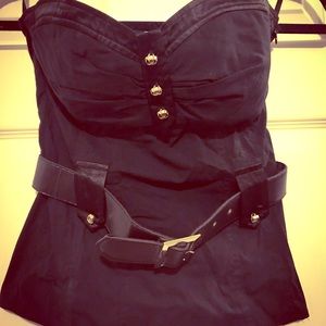 🔥NWT Bebe Bustier with Belt